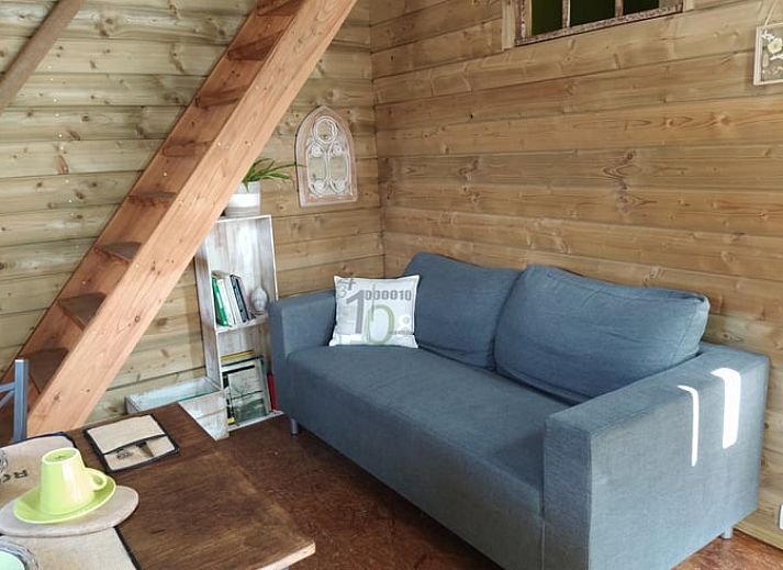 Charmante stenen gevel van Vakantiehuis in Bertogne, bed and breakfast in de Ardennen, Belgie.