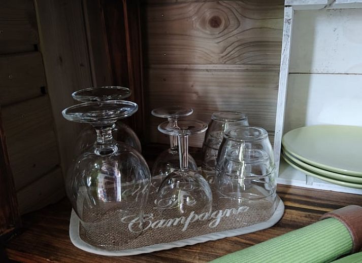 Knusse slaapkamer in Vakantiehuis in Bertogne, bed and breakfast gelegen in de Ardennen, Luxemburg, Belgie.