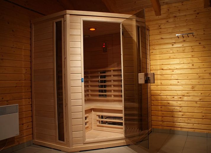 Front view of the Cottage in Erezee, a charming cottage in the Ardennes, Luxembourg, Belgium, surrounded by nature.