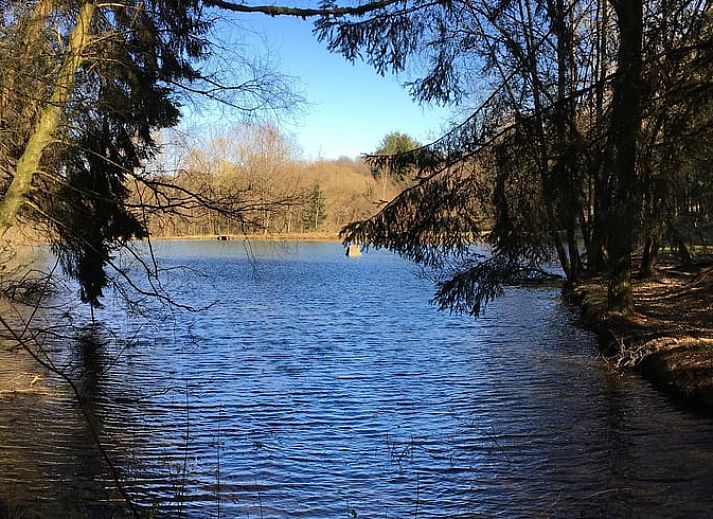 Veranda of cottage in Our, Ardennes, Belgium with spacious seating area.