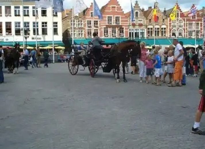 Gezellige woonkamer in Seaside Village, huisje 77, vakantiehuis in Vosseslag, De Haan, Belgische kust, met comfortabele zithoek.