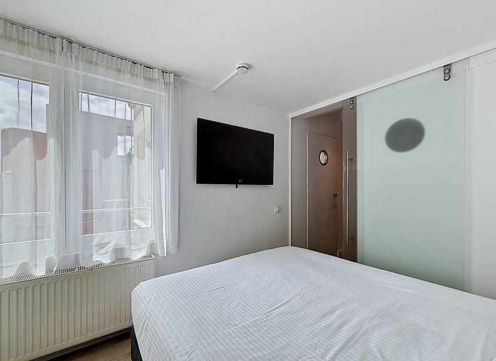Appartement Centrally located 'Key Point' in Blankenberge, Belgische kust, biedt een charmante historische gevel en centrale ligging.