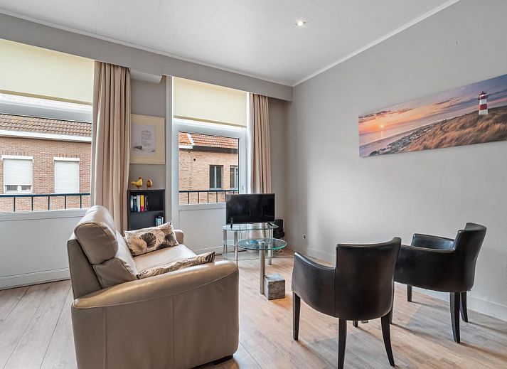 Vakantiehuis Ijzerstraat - 52 in Blankenberge, Belgische kust, met moderne gevel en centrale ligging voor een ontspannen verblijf.