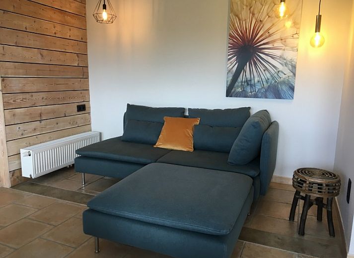 Gemuetliche Sitzecke im Ferienhaus Domein Rietvelde, Oostduinkerke.