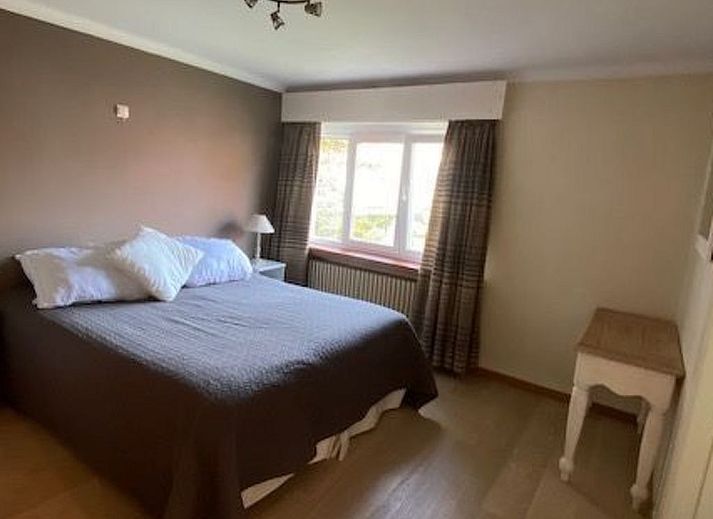 Terras van Appartement fur 4 Personen und 1 Kind in Knokke-Heist, Belgische kust, met uitzicht op de tuin en comfortabele zitjes.