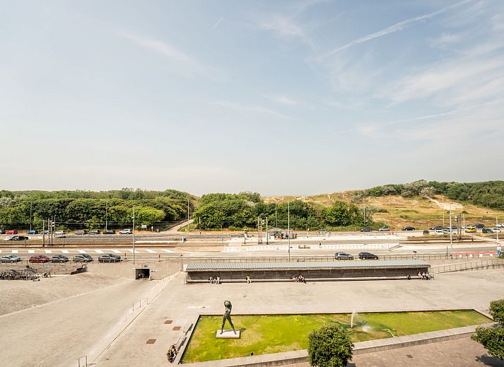 Bright and comfortable bedroom in Apartment Queen Mary, Bredene, Belgian coast, ideal for a relaxing stay.