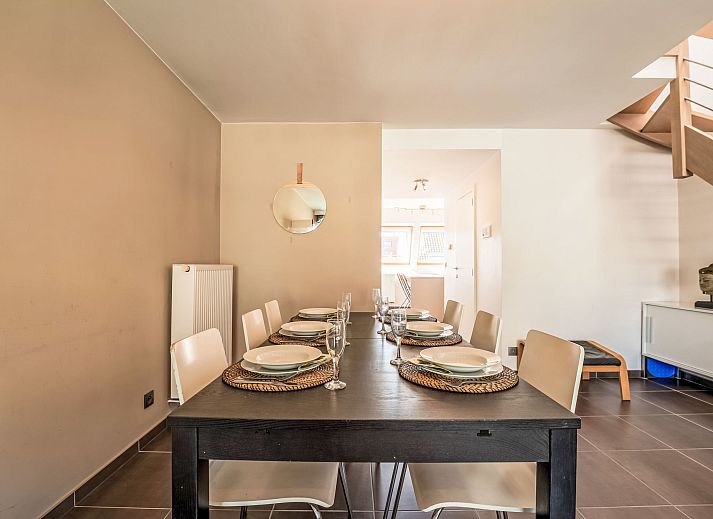 Enjoy the sunny balcony of Apartment Ter Duyne in Bredene on the Belgian coast, ideal for relaxing with views of the surroundings.