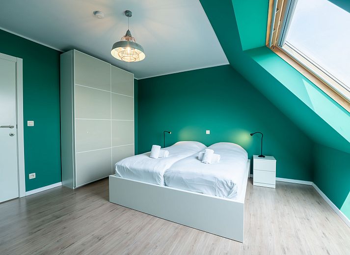 Stylish living room of Apartment Parklane in Bredene, Belgian coast, with modern decor and comfortable interior.