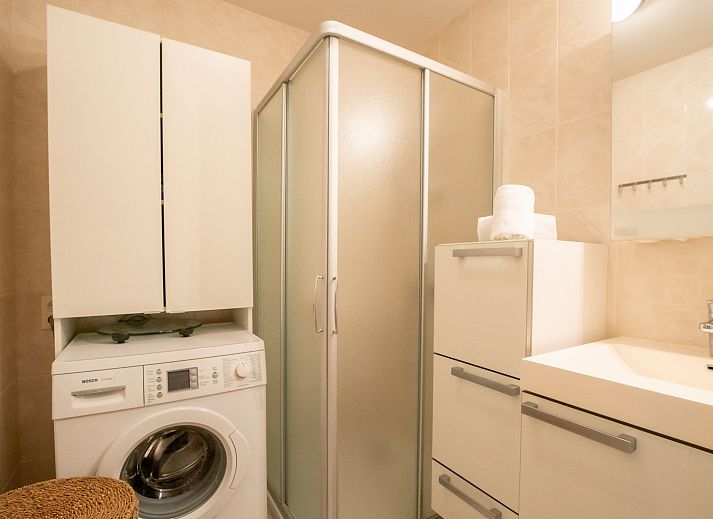 Enjoy the view from the balcony of Apartment Lautrec 304 in Bredene, Belgian coast, a comfortable vacation home.