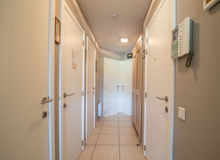 Enjoy the view from the balcony of Apartment Lautrec 304 in Bredene, Belgian coast, a comfortable vacation home.