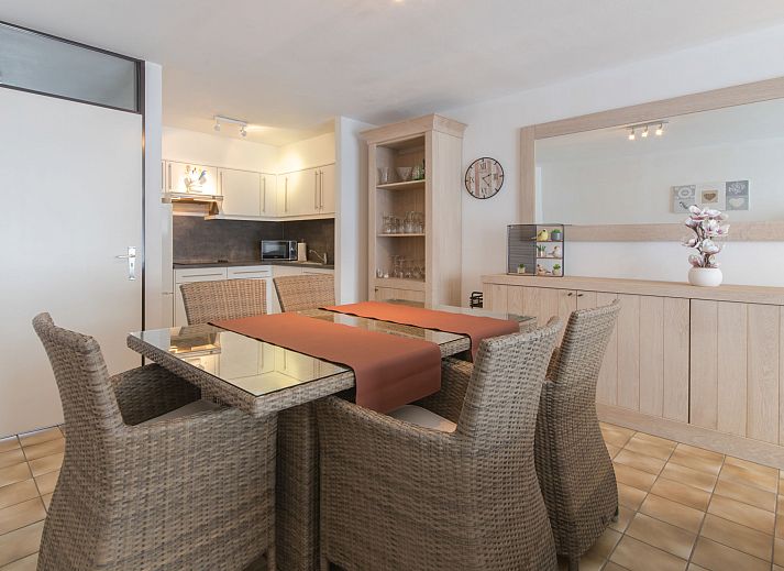 Luxury bathroom in Apartment 103, Bredene, Belgian coast, with modern shower and stylish sink for a comfortable stay.