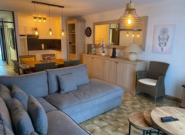 Enjoy the sunny terrace at Apartment 103 in Bredene, Belgian coast. Perfect for a relaxing stay by the sea.