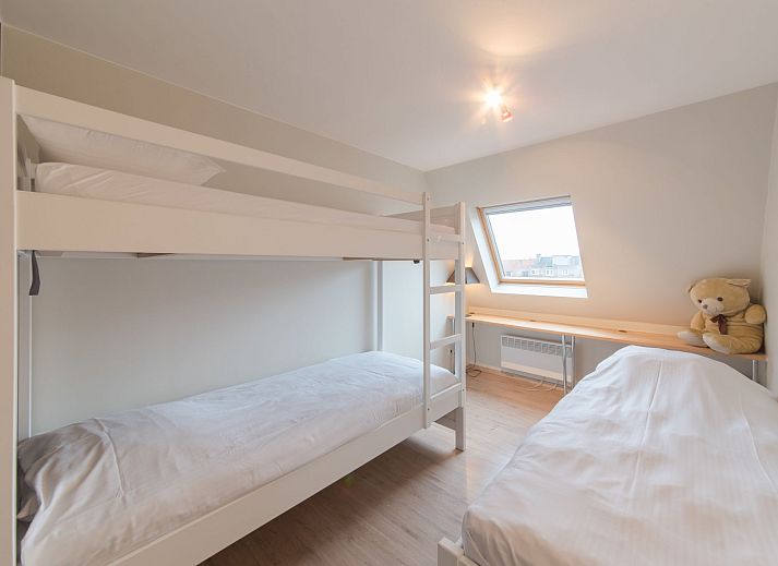 Cozy living room of Apartment Duplex in Bredene, Belgian coast, with modern decor and lots of natural light.