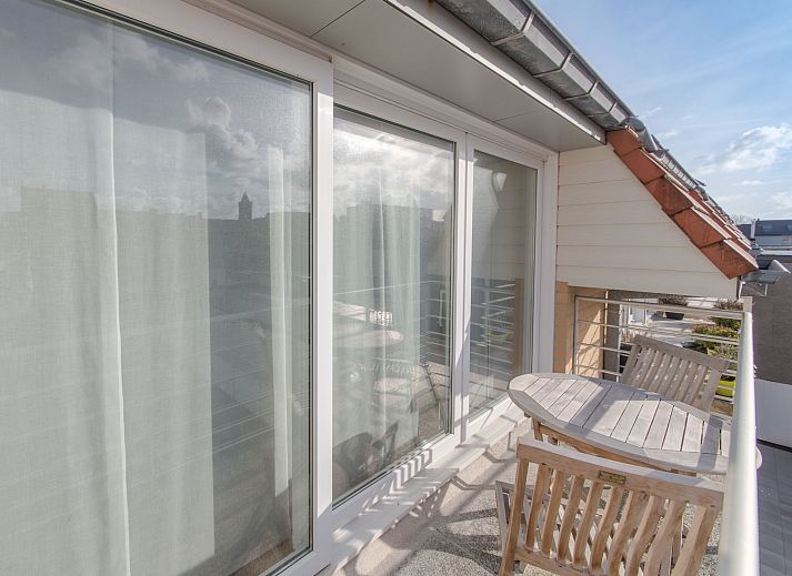 Cozy living room of Apartment Duplex in Bredene, Belgian coast, with modern decor and lots of natural light.