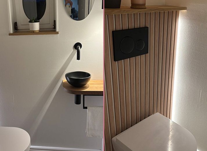 Luxurioeses Schlafzimmer im Haus Amli, Ferienhaus in Bredene, Belgien.