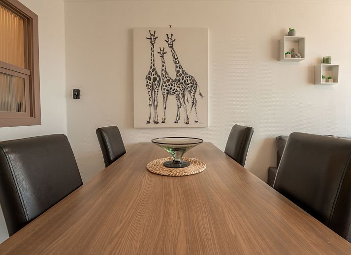 Cozy living room of Apartment Ravenna in Middelkerke, Belgian coast, with a beautiful view and modern decor.