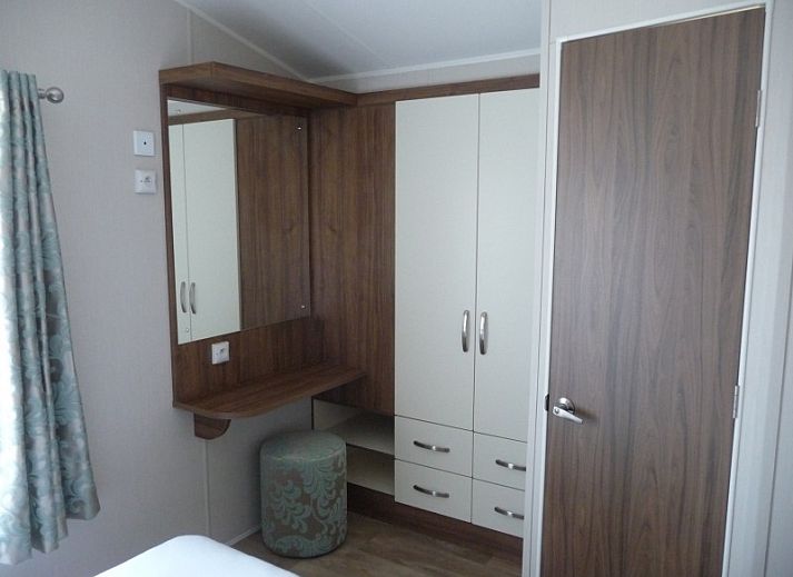 Modern kitchen in chaletmiddelkerke, mobile home in Middelkerke on the Belgian coast.