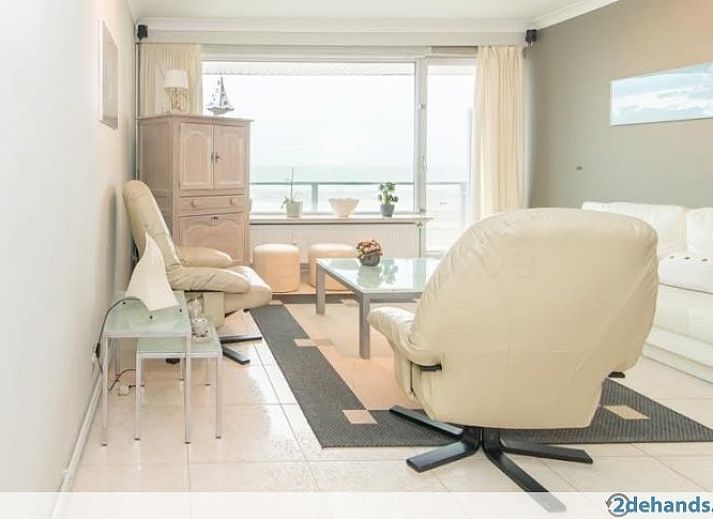 Verblijf 1110815 • Appartement Belgische kust • Appartement met frontaal zeezicht te Middelkerke 4p