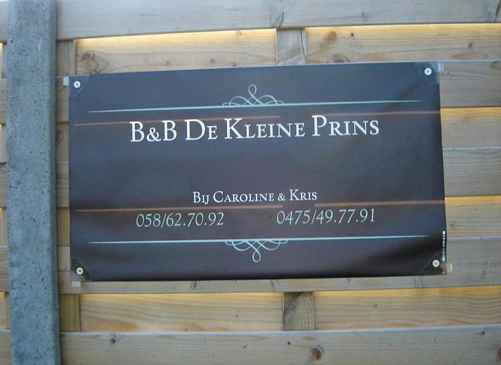 Guest house 111122 - Bed and Breakfast Belgian Coast - B&B De Kleine Prins