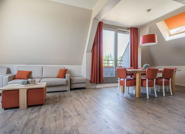Guest house 111125 • Holiday property Belgian Coast • Comfort Suite - 6p | Slaapkamer - Slaaphoek - Zetelbed 
