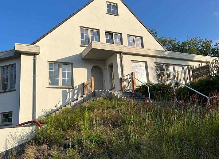 Moderne sauna in Villa Z' Evita, vakantiehuis in Nieuwpoort, perfect voor ontspanning aan de Belgische kust.
