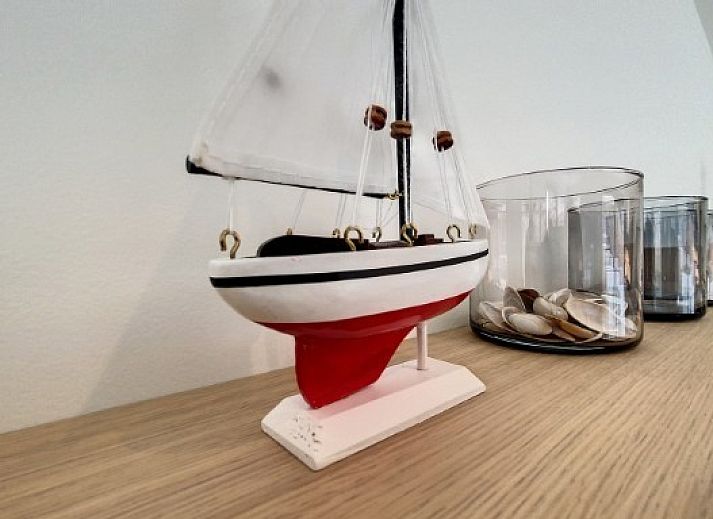 Open kitchen in Apartment 'Asterias', De Panne, with modern appliances and dining area.