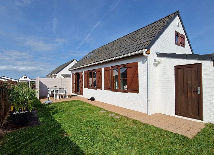 Vissershuisje 89 in Wenduine, charmant vakantiehuis met zonnig terras aan de Belgische kust.