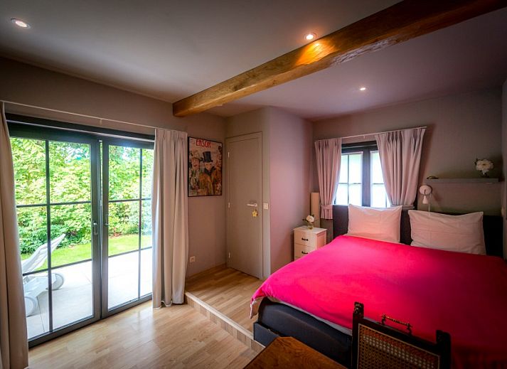 Breakfast on the terrace of B & B YACA in De Haan, Belgian coast, with fresh rolls and cheese.