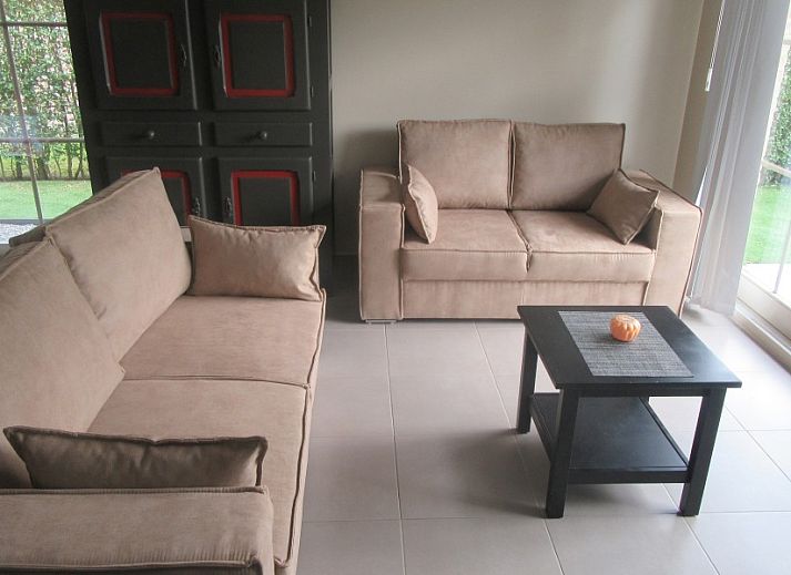 Moderne Kueche im Ferienhaus Walhofpark 13, Adinkerke-De Panne, belgische Kueste.