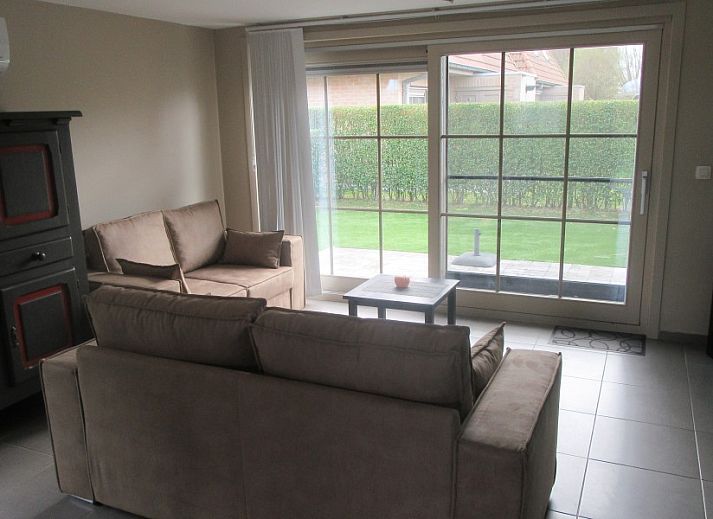 Moderne Kueche im Ferienhaus Walhofpark 13, Adinkerke-De Panne, belgische Kueste.