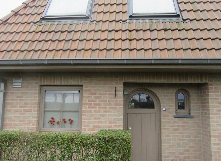 Terrasse des Ferienhauses Walhofpark 13 in Adinkerke-De Panne, belgische Kueste.