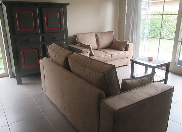 Aussenansicht des Ferienhauses Walhofpark 13, Adinkerke-De Panne, Belgien.