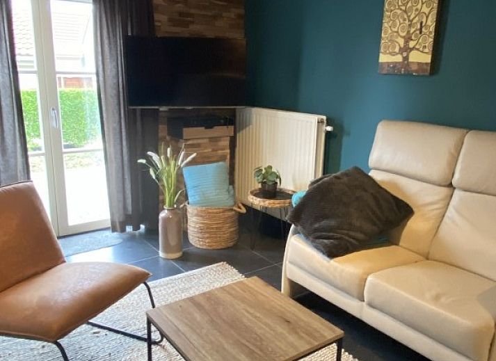 Garten in der gruenen Umgebung von Cottage 13 Dune Golf, Oostduinkerke, belgische Kueste, Ferienhaus.