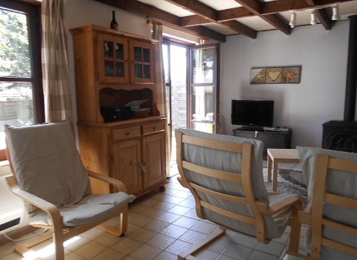 Gemtliches Schlafzimmer in Duinhoek II, De Panne, belgische Kste, mit bequemem Doppelbett.