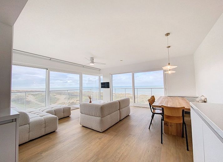Verblijf 116713 • Appartement Belgische kust • Hoekappartement 'Westdiep' met Frontaal Zeezicht