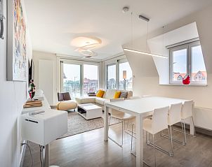 Stilvolles, innenliegendes Ferienhaus Aim 303 in Koksijde, Westflandern, mit moderner Einrichtung und viel natrlichem Licht.