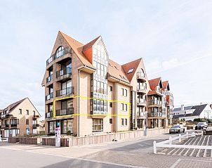 Delfien Erstes Ferienhaus in Koksijde, Westflandern, mit moderner Architektur und Balkon fr einen entspannten Aufenthalt an der belgischen Kste.