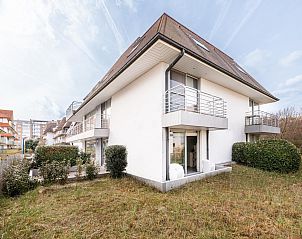 Tinou Ferienhaus im Erdgeschoss in Koksijde, Westflandern, mit moderner Architektur und groem Garten, ideal zum Entspannen.