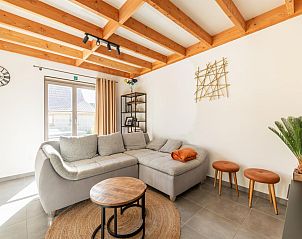 Westhinder I H74 Ferienhaus in Koksijde, Westflandern mit sonniger Terrasse und moderner Architektur.