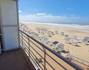 Verblijf 018781 - Vakantiewoning Belgische kust - Los Angeles/Type Eindhoven-Appartement 8 pers. ZEEZICHT en J