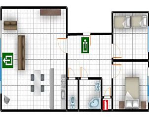 Unterkunft 0189304 - Appartement Westflandern - ZANDBK2 0702/ 7B