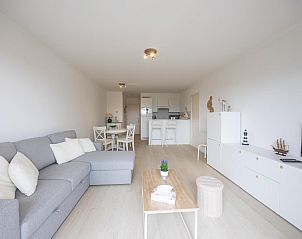 Relax in the vacation home Green Garden block 7 - 0002 box 134 in Middelkerke, Belgium, featuring an inviting terrace and garden views.