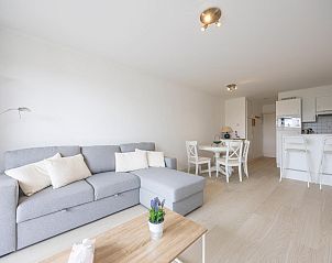 Enjoy the sunny terrace of vacation home Green Garden block 7 - 0002 box 134 in Middelkerke, West Flanders, Belgium.