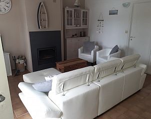 Stylish living room in Holiday home Oostduinkerke, Belgian coast, perfect for relaxation.