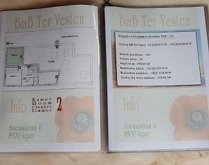 Guest house 020130 - Bed and Breakfast West Flanders - B&B Ter Vesten