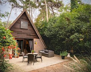Entspannen Sie sich auf der Terrasse von Holiday home in Lanaken, einem charmanten Chalet in der grnen Umgebung von Lanaken, Limburg, Belgien.