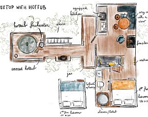Guest house 0513324 - Holiday property Limburg - Treetop met hottub