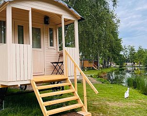 Unterkunft 053540 - Ferienhaus Limburg - Vakantiehuis Camping Papillon Kinrooi - Pipowagen 2 p. terra