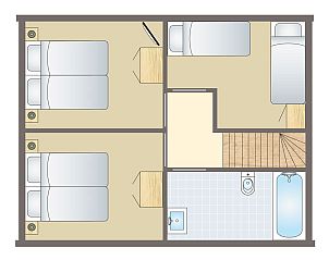 Unterkunft 0547134 - Bungalow Limburg - Mooi Zutendaal | 6-persoons bungalow | 6L