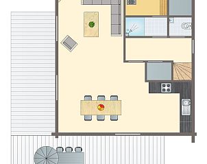 Unterkunft 0547139 - Bungalow Limburg - Mooi Zutendaal | 6-persoons bungalow | 6C2